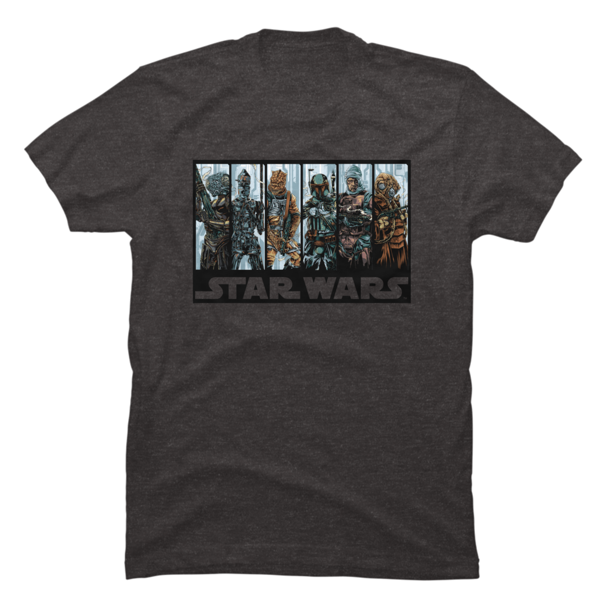 star wars bounty hunter shirt